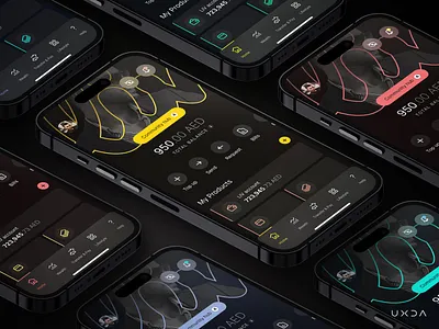 Injecting Style into Dubai's Digital Banking app design banking branding colorful cx dashboard design digital banking dubai finance financial fintech modern uae ui user experience user interface ux ux design