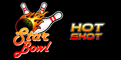 Star Bowl Logo bowling logo