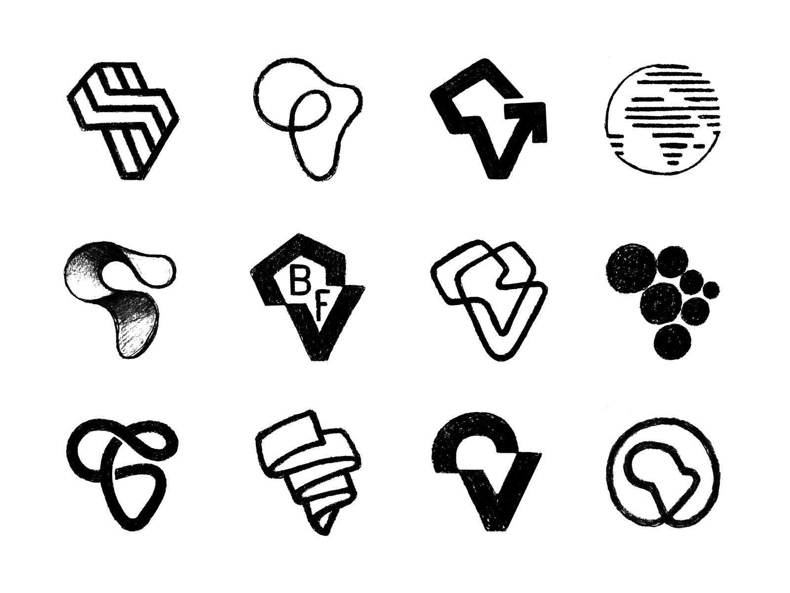 Example of Logo / Sketches / Large Package