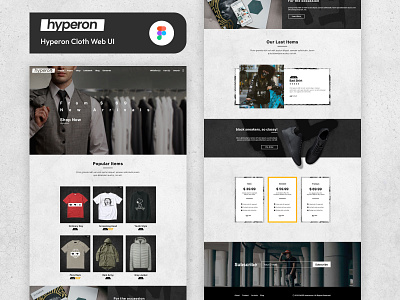 Hyperon Cloth Web UI 3d graphic design logo motion graphics ui