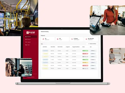 CMS Dashboard - PlayUp ui