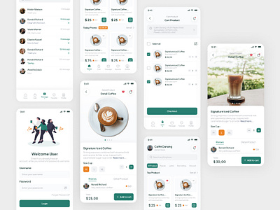 Code-Mobile App Version appdesign branding coffeeshop dashboard design figma mobile mobileapp mobiledesign ui uiapp uiux webdesign