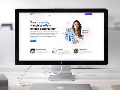 Recruiting website design graphic design hiring ui ux web design