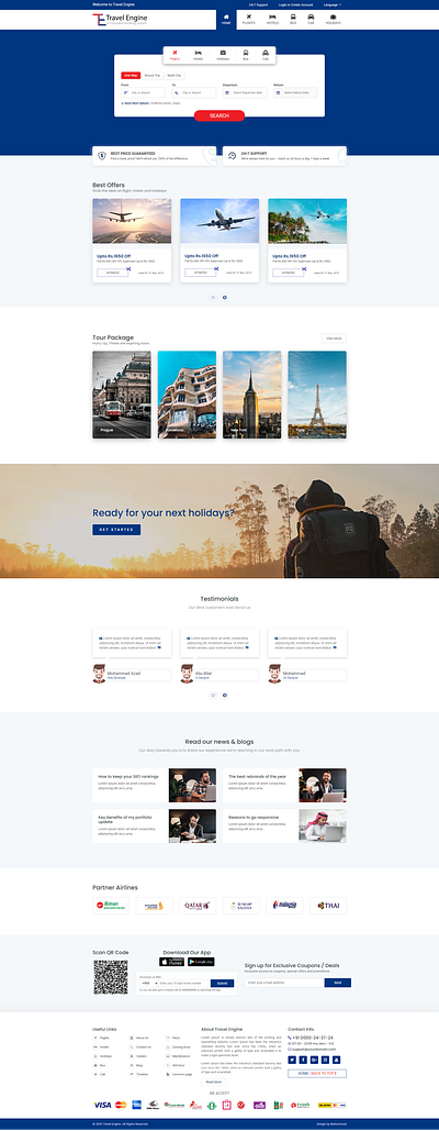 Travel Engine – Creative Travel Booking System animation booking branding bus cab design flight graphic design hotel motion graphics travel ui ui design ux website