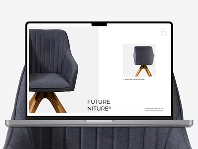 Futureniture - Furniture Website | UI/UX Design animation b2b clean ecommerce furniture furniture website home landing page marketplace minimalist modern saas simple startup swiss design ui design uiux ux interaction web design website