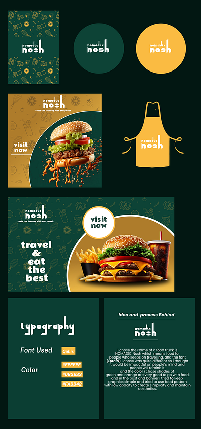 Branding for a Food Truck. branding design graphic design illustration logo typography ui uiux ux vector