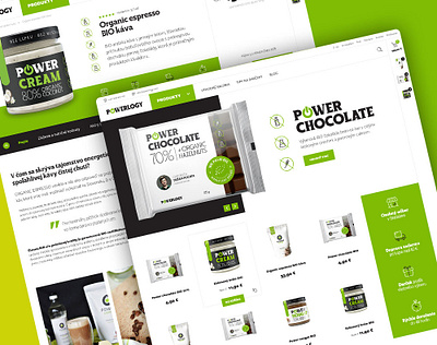 Ecommerce health food website design ecommerce health food ui web