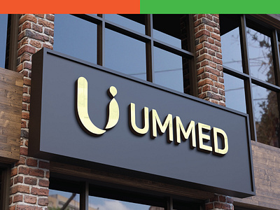 logo brend "Ummed" branding graphic design logo