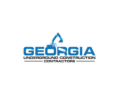 Underground construction logo bold typography logo civil engineering logo construction branding construction equipment logo construction machinery logo contractor business branding contractor logo custom contractor logo excavation company branding excavator logo design georgia construction company heavy equipment logo design industrial logo design pipeline contractor branding professional construction logo strong and bold logo underground construction logo utility construction logo