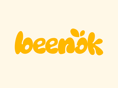 Beenok Logo Design animation bee brand identity branding design graphic design honey logo logotype motion graphics wordmark