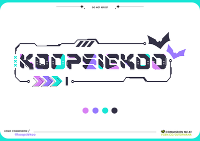 [Vtuber] Koopsiekoo Logo & Icon Design graphic design icon icon design logo logo commission logo design vtuber vtuber icon vtuber logo