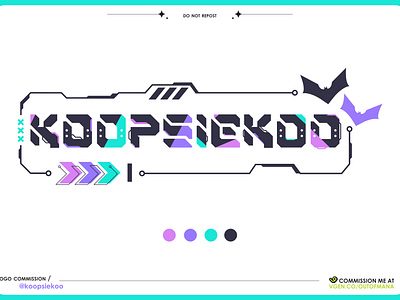 [Vtuber] Koopsiekoo Logo & Icon Design graphic design icon icon design logo logo commission logo design vtuber vtuber icon vtuber logo