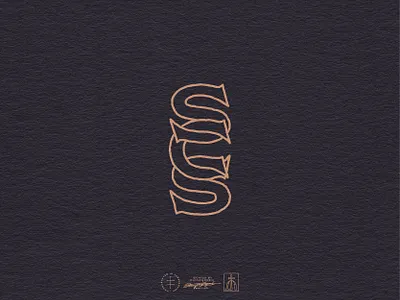 Secret Coffee Society Monogram Logo brand design brand identity branding branding design clean font hand drawn identity design logo logo design minimal minimalist logo monogram monogram logo simple typeface typographic typography vintage visual identity