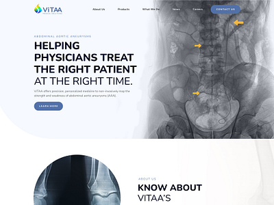 ViTAA: Get the Right Treatment at the Right Time design graphic design typography ui ux