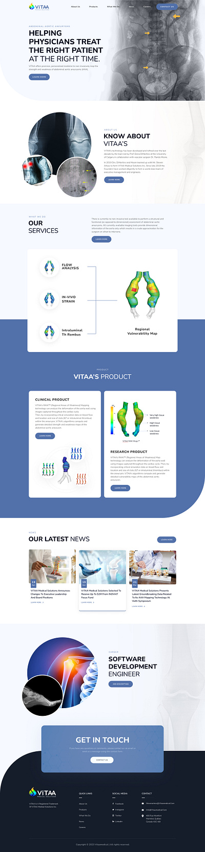 ViTAA: Get the Right Treatment at the Right Time design graphic design typography ui ux