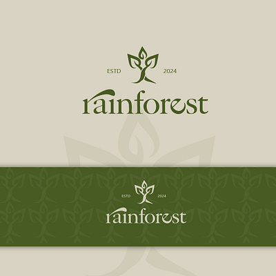 Nature Minimal Logo 99 design agro branding creative customised font forest graphic design green iconic instagram leaf linked in logo minimal nature organic rain tree unique vector