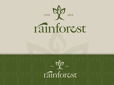 Nature Minimal Logo 99 design agro branding creative customised font forest graphic design green iconic instagram leaf linked in logo minimal nature organic rain tree unique vector