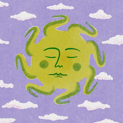 Sun animation animation illustration