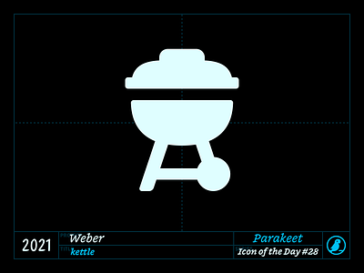 Icon of the Day #28 barbecue bbq cooking design food grill icon icons ios oven ui vector