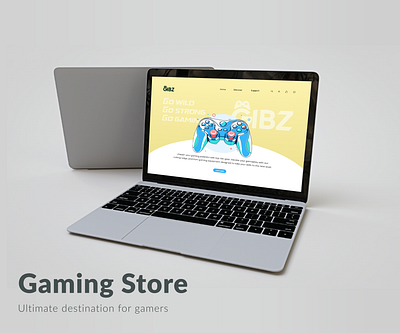 GIBS - Online Gaming Store app appdesign design ecommerce figma game gamestore gaming gaming store gaming website onlinestore photoshop ui uiux ux website website design