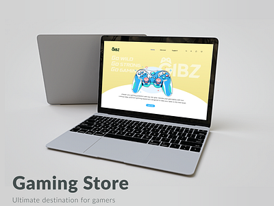 GIBS - Online Gaming Store app appdesign design ecommerce figma game gamestore gaming gaming store gaming website onlinestore photoshop ui uiux ux website website design