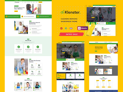 🌟 Klenster - Cleaning Services WordPress Theme🌟 cleaningservices digitalmarketing klenster wordpresstheme