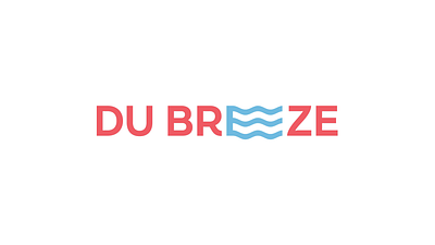 Logo Animation for Du Breeze 2d animation design designstudio font logo logodesign motion