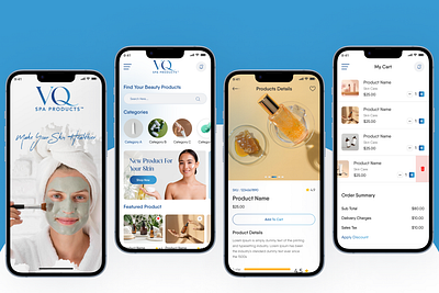 Spa Product App app e commerece mobile spa ui