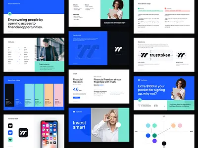 Brand book app branding business design illustration interface logo product ui ux