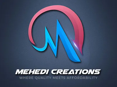 Mehedi Creations Logo branding logo motion graphics