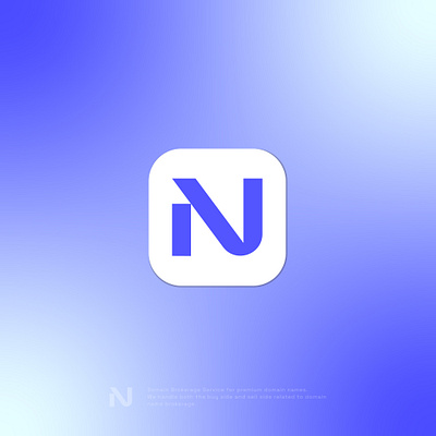 LETTER "N" LOGO branding graphic design logo