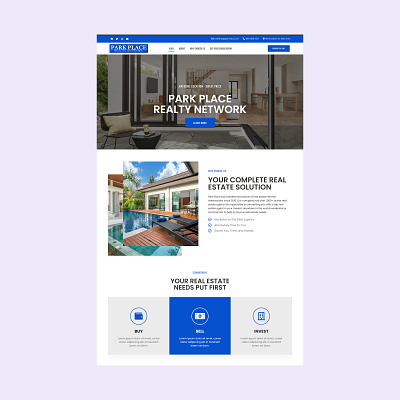 Real Esate Agent Network website Design elementor landing page real estate real estate network realtor website design wordpress