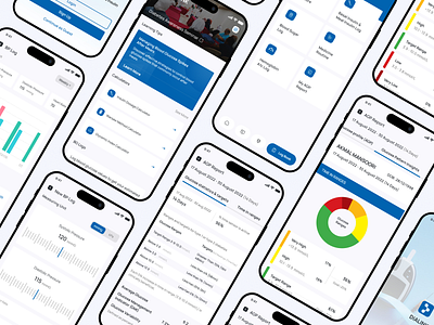 DIALink - Diabetes Managemet App branding charts dashboard app design diabetes dialink health health tracker log bp management app medical app minimal track health typography ui ui design vector