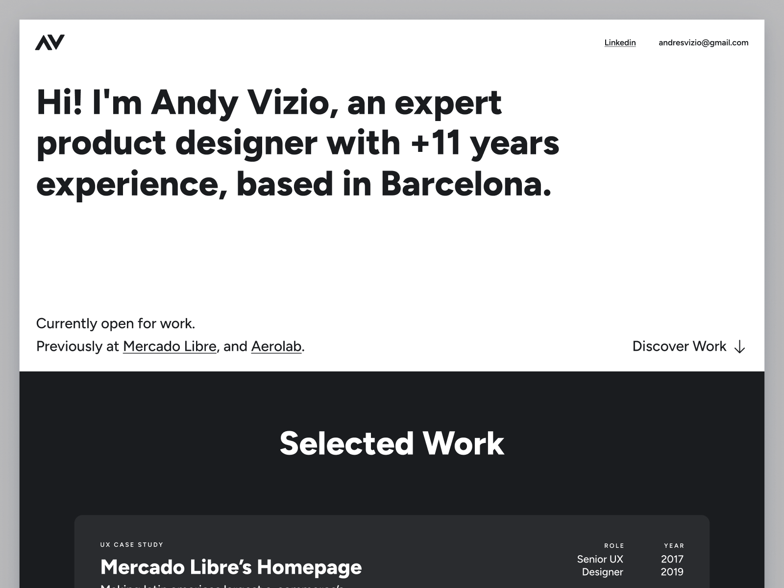 Example of Portfolio