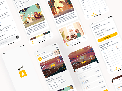 Ummati – Islamic Prayer Times & Content Platform 99designs branding figma graphic design islamicapp logo minimalistdesign mobilefirst prayertimes uidesign uxdesign webapp