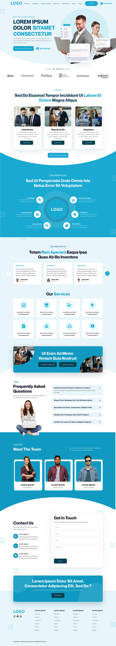 Website Design For Business Marketing Firm branding design logo typography ui ux website design