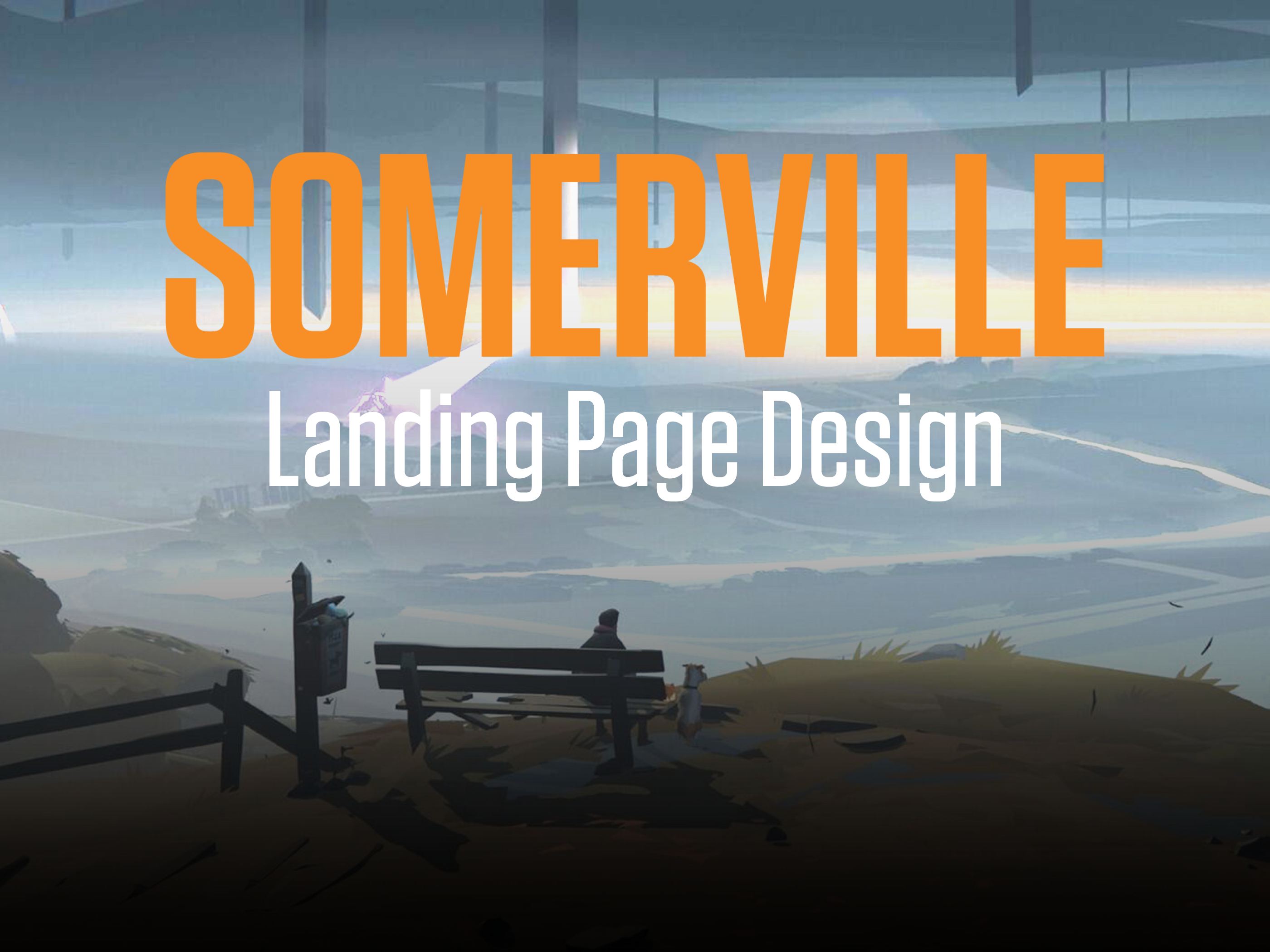 Somerville Landing Page design inside inside video game jumpship landing page limbo limbo game playdead playdead ui design somerville somerville ui somerville ui design uiux uxui video game video game ui design website