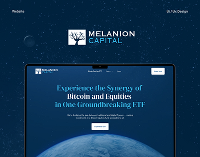 Melanion Capital | Trading Website crypto finance responsive design trading platform uiux design user experience user interface web design