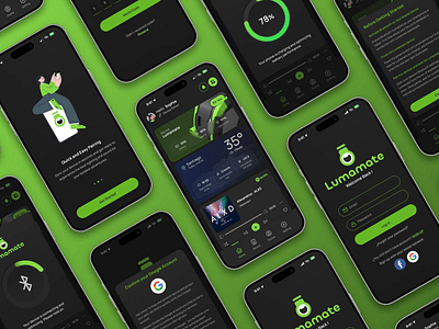 Promoting solar energy via a mobile app and portable charger app design design system frontend green energy mobile product product design solar ui ui design user experience ux