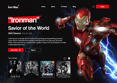 Marvel Web Design design graphic design marvel ui user userinterface ux web