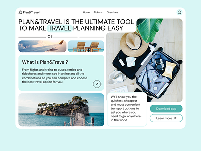 Travel Web Platform Design Template app branding design graphic design illustration logo typography ui ux vector