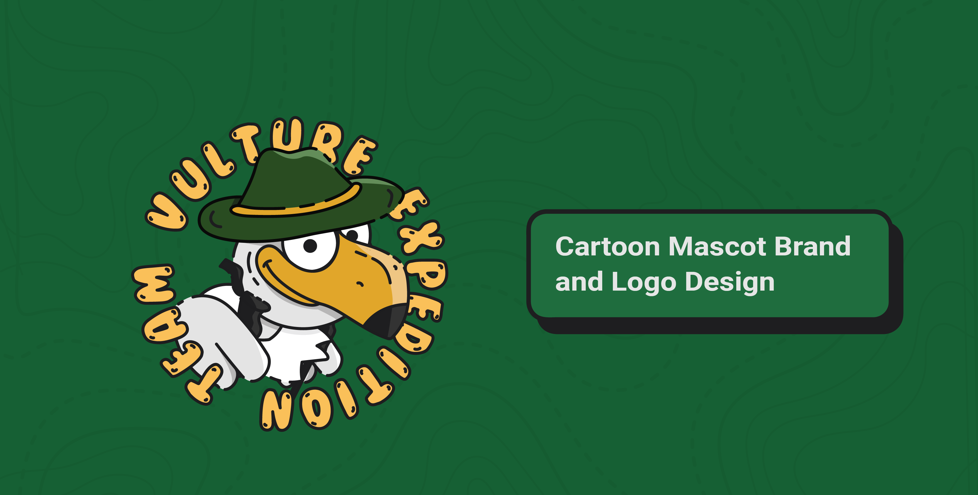Example of Mascot Logo - Vulture Expedition Team