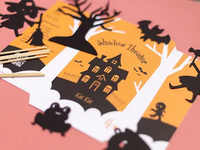 Halloween Shadow Theater Kit – Fun Activities for Kids – Ella th craftingmemories