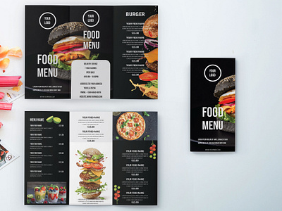 Restaurants Brochure branding brochure graphic design logo menu design restaurant restaurant menu restaurant menu design restaurants brochure restaurants tri fold brochure