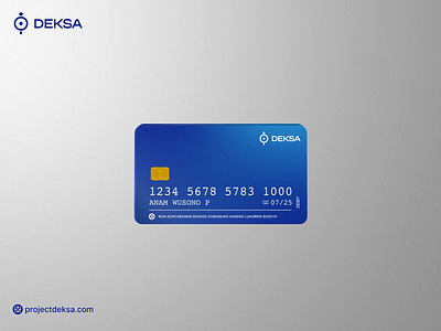 DEKSA: Debit Card Animation 3d animation card crypto motion motion graphics