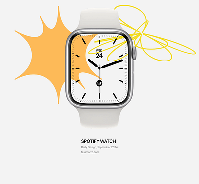 Spotify Watch animation branding digital design motion graphics ui