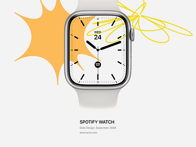 Spotify Watch animation branding digital design motion graphics ui