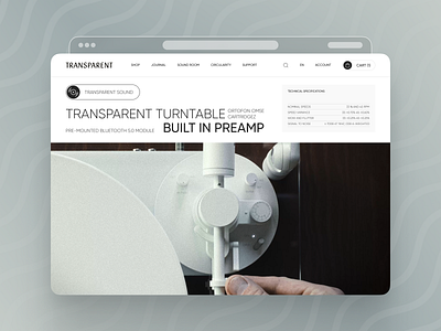 A Fresh Take on Simplicity – Transpa.rent Redesign elegantdesign grayscale minimaldesign redesign sustainabletech timelessdesign transparent uiinspiration uiux uxdesign webdesign