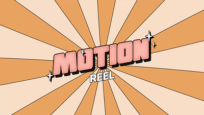 Motion Reel 2024 2d animation ads animation branding flat 2d illustration kinetic typography motion graphics motion reel video editing