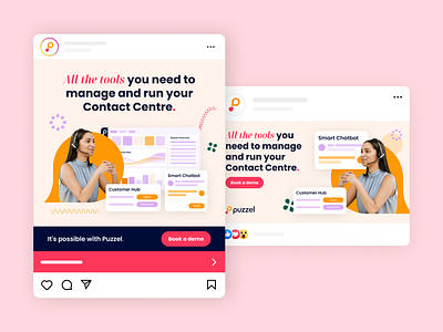 Puzzel - Social Media Ads instagram ads